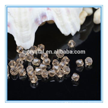 Porzellan bicone Perlen 4mm Kristall Glasperlen